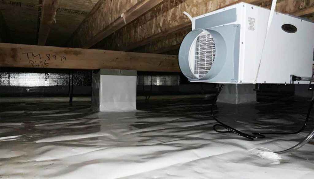 How to Manage Humidity Levels and Dry Out your Crawl Space - Tidewater ...